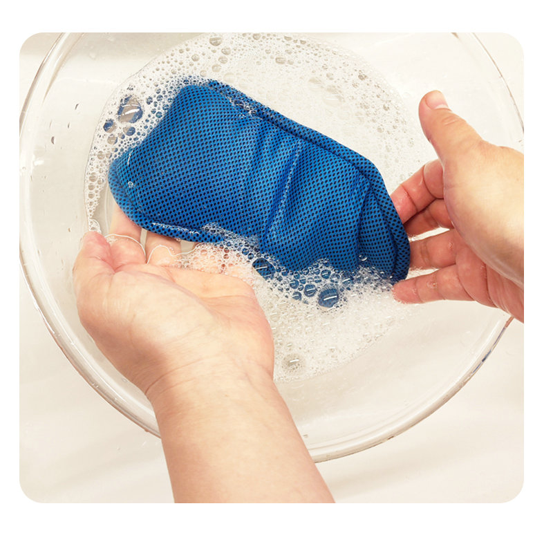 Verstellbare und schmerzfreie Kopfband-Memory-Foam-Augenmaske