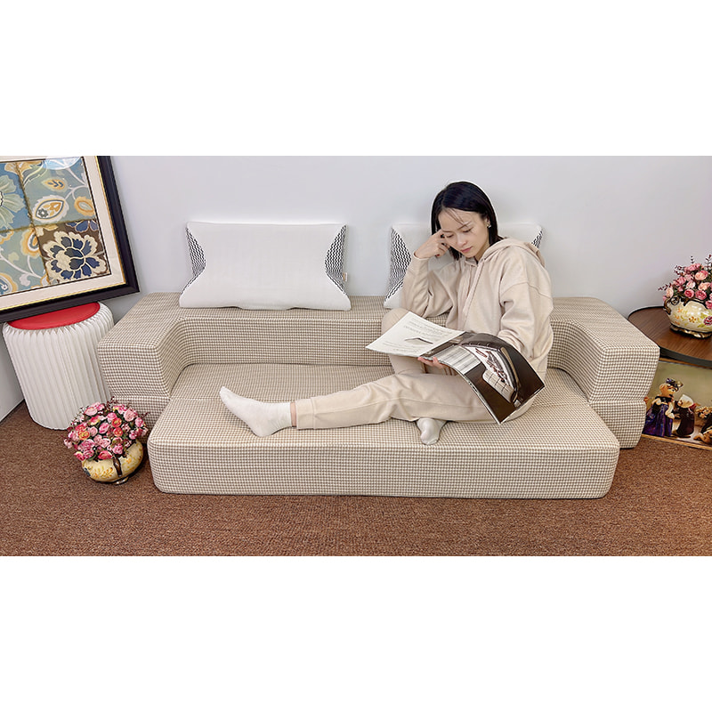 3-in-1-Design, intelligente Schaumstoff-Kinder-Multifunktions-Sofamatte, modulares Schaumstoff-Bett/Sofa